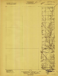 College Corner 1915 topographic map thumbnail