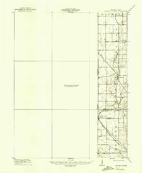 College Corner 1918 topographic map thumbnail