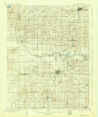 Petersburg 1903 topographic map thumbnail