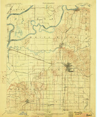 Princeton 1903 topographic map thumbnail