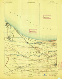 Toleston 1900 topographic map thumbnail
