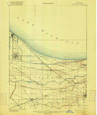 Toleston 1900 topographic map thumbnail