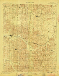 Velpen 1903 topographic map thumbnail