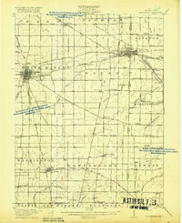 Winchester 1918 topographic map preview