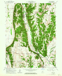 Mecca 1963 topographic map thumbnail