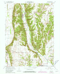 Mecca 1963 topographic map thumbnail