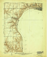 Madison West 1939 topographic map thumbnail