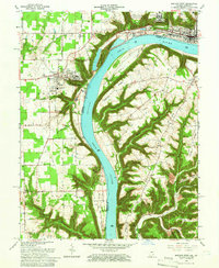 Madison West 1964 topographic map thumbnail