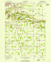 Majenica 1952 topographic map thumbnail