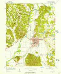 Martinsville 1955 topographic map thumbnail