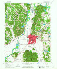 Martinsville 1965 topographic map thumbnail