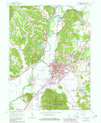 Martinsville 1965 topographic map thumbnail