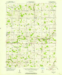 Maxville 1952 topographic map thumbnail