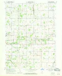 Maxville 1969 topographic map thumbnail