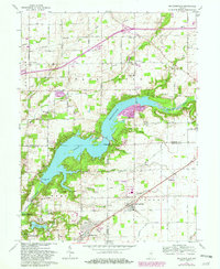 Mc Cordsville 1962 topographic map thumbnail