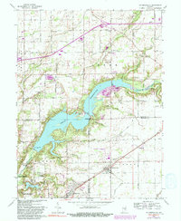 Mc Cordsville 1962 topographic map thumbnail
