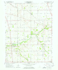 Mechanicsburg 1961 topographic map thumbnail