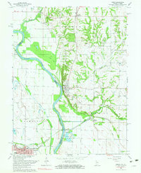 Merom 1966 topographic map thumbnail