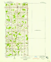 Metz 1940 topographic map thumbnail