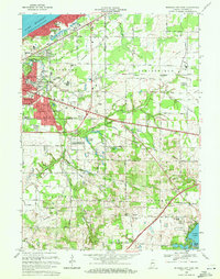 Michigan City East 1969 topographic map thumbnail
