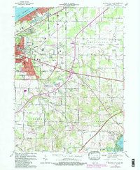 Michigan City East 1969 topographic map thumbnail