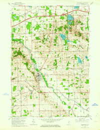 Middlebury 1961 topographic map thumbnail