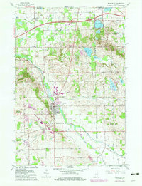Middlebury 1961 topographic map thumbnail