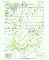 Middletown 1960 topographic map thumbnail