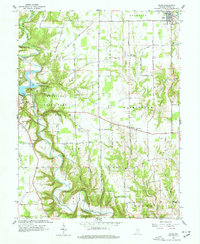 Milan 1961 topographic map thumbnail