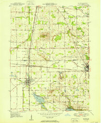 Milford 1951 topographic map thumbnail