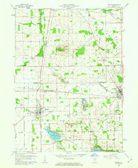Milford 1962 topographic map thumbnail