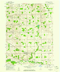 Millersburg 1959 topographic map thumbnail