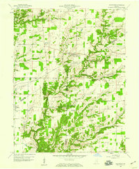 Millhousen 1958 topographic map thumbnail
