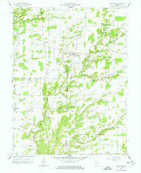 Millhousen 1958 topographic map thumbnail