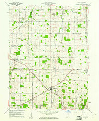 Modoc 1960 topographic map thumbnail