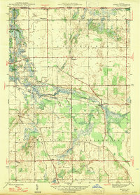 Mongo 1947 topographic map thumbnail