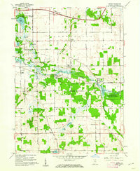 Mongo 1960 topographic map thumbnail