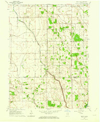 Monon NE 1962 topographic map thumbnail