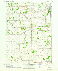 Monon 1962 topographic map thumbnail