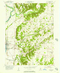 Montezuma 1955 topographic map thumbnail