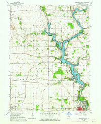 Monticello North 1962 topographic map thumbnail