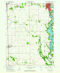 Monticello South 1962 topographic map thumbnail