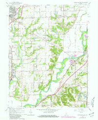 Mooresville East 1965 topographic map thumbnail