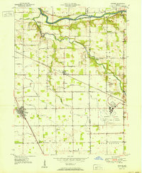 Onward 1951 topographic map thumbnail