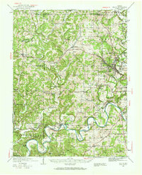 Oolitic 1935 topographic map thumbnail