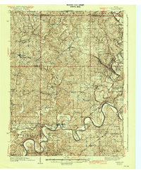 Oolitic 1942 topographic map thumbnail