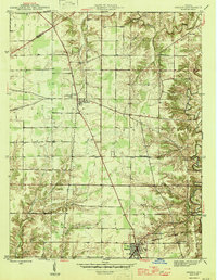 Osgood 1946 topographic map thumbnail
