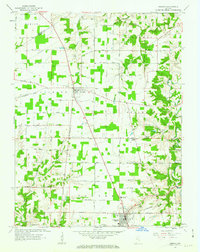 Osgood 1961 topographic map thumbnail