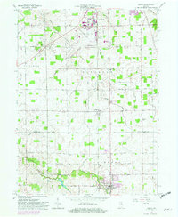 Ossian 1962 topographic map thumbnail