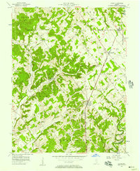 Otisco 1956 topographic map thumbnail